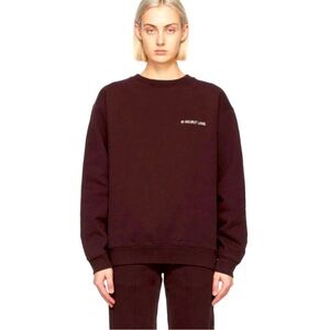 Helmut Lang Black Crew Neck Sweater